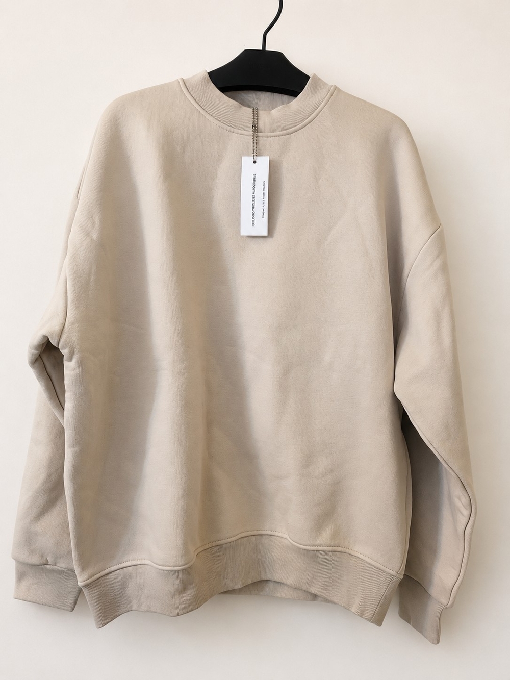 Oversized Fleece-Lined Cozy Sweater